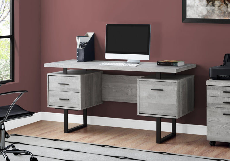 Teagan Reversible Desk – Light Grey 