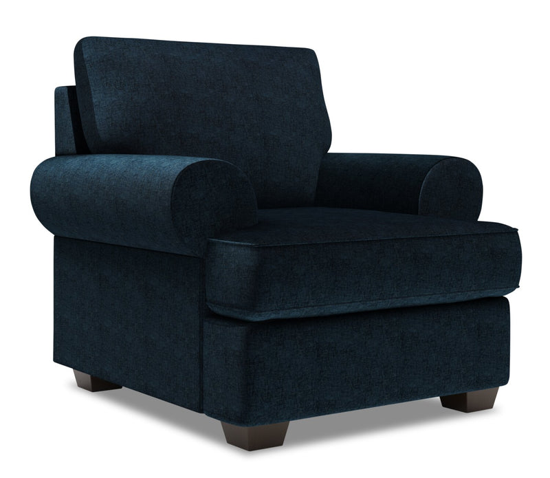 Sofa Lab Roll Chair - Luxury Indigo