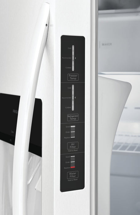  Frigidaire 22.3 Cu. Ft. Side-by-Side Refrigerator - FRSS2323AW