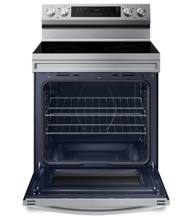 Samsung 6.3 Cu. Ft. Freestanding Electric Range with Wi-Fi - NE63A6111SS/AC