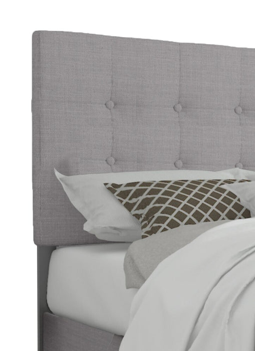 Page King Bed - Grey