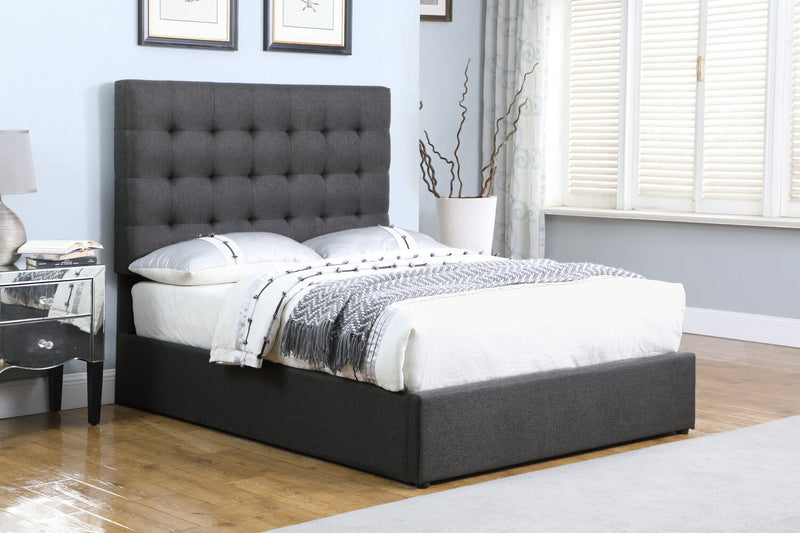 Jace Storage Full Bed - Grey