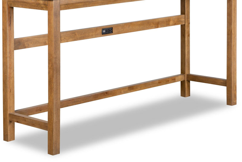 Rhett Sofa Table with USB Port