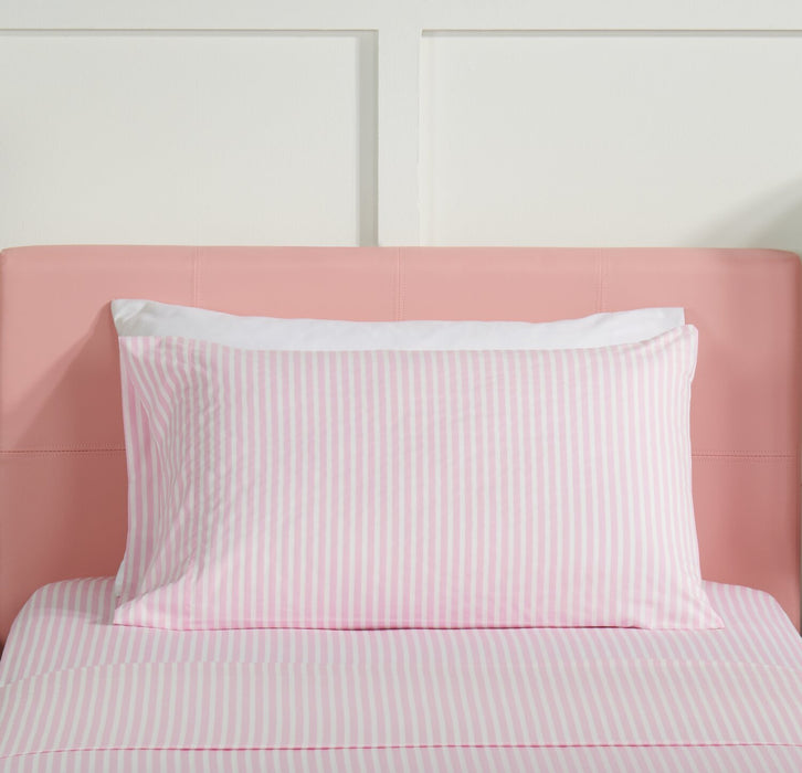 Hallie Striped 3-Piece Twin Cotton Sheet Set