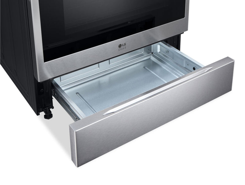 LG STUDIO 6.3 Cu. Ft. InstaView® Electric Slide-In Range - LSES6338F