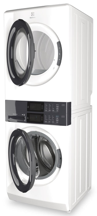 Electrolux Laundry Tower™ with 5.1 Cu. Ft. Washer and 8 Cu. Ft. Electric Dryer - ELTE730CAW