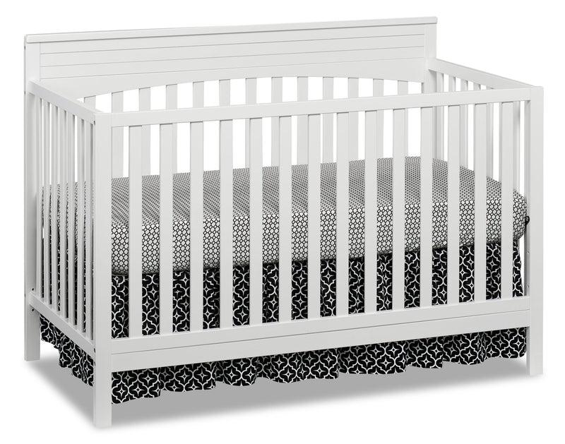 Harper 4-in-1 Convertible Crib - Snow White