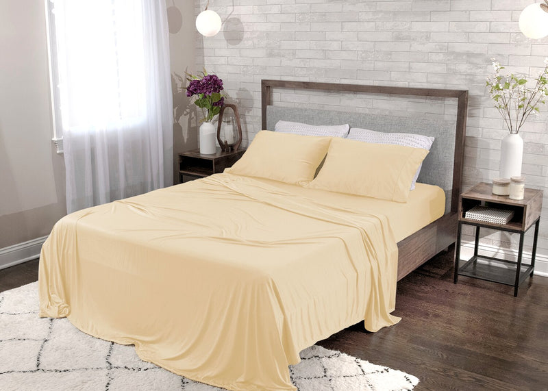 BEDGEAR® Dri-Tec® 4-Piece Queen Sheet Set - Champagne