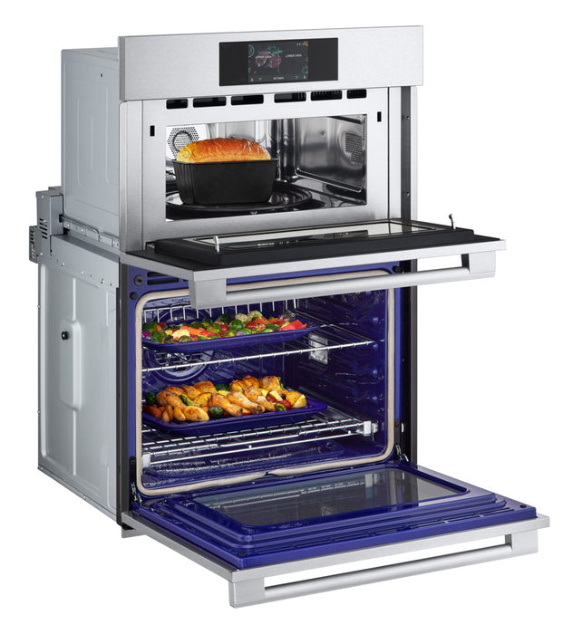 LG STUDIO 6.4 Cu. Ft. InstaView® Double Wall Oven - WCES6428F