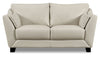 Lusso Genuine Leather Loveseat – Smoke
