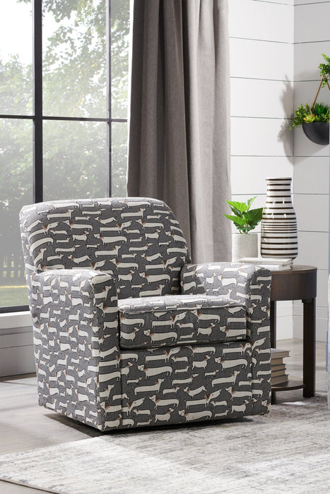 Sofa Lab The Swivel Chair - Peppercorn