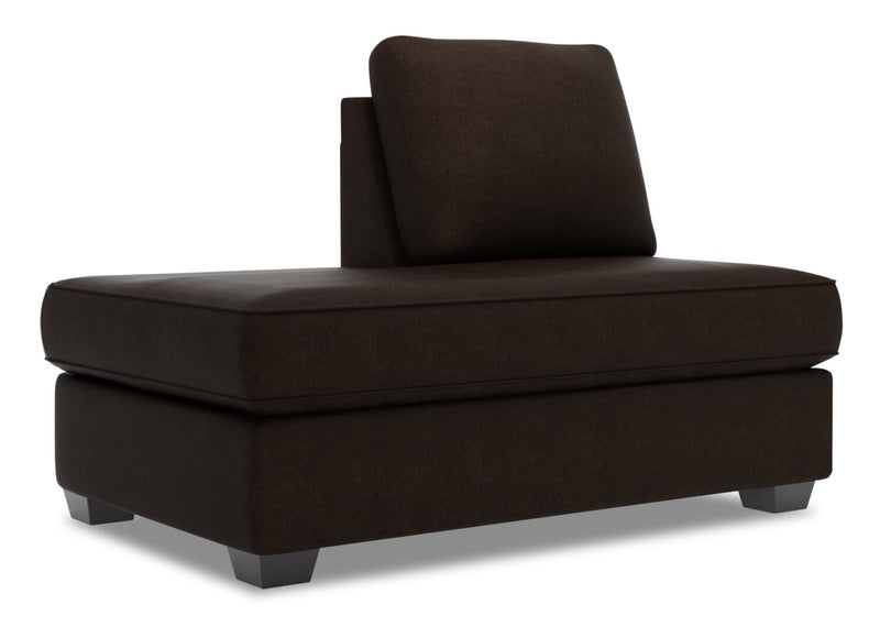 Sofa Lab Roll LAF Chaise Return - Luxury Chocolate