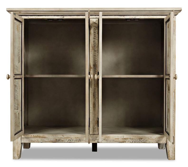 Rocco Medium Accent Cabinet - Cream