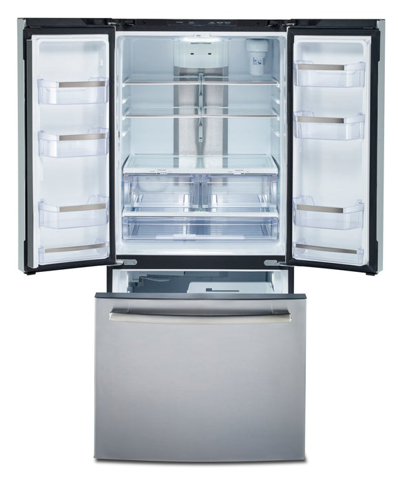 GE Profile 20.8 Cu. Ft. Fingerprint-Resistant French-Door Refrigerator - PNE21NYRKFS