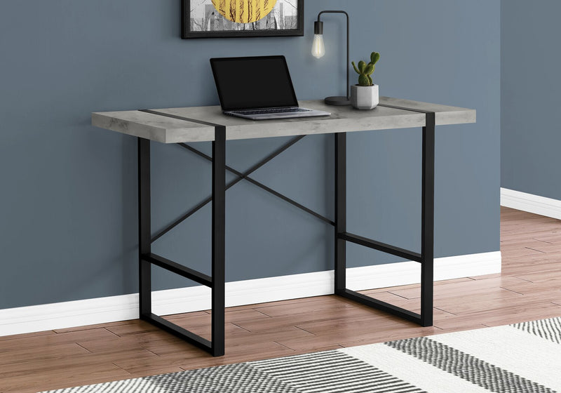Avery Desk - Grey Concrete-Look  