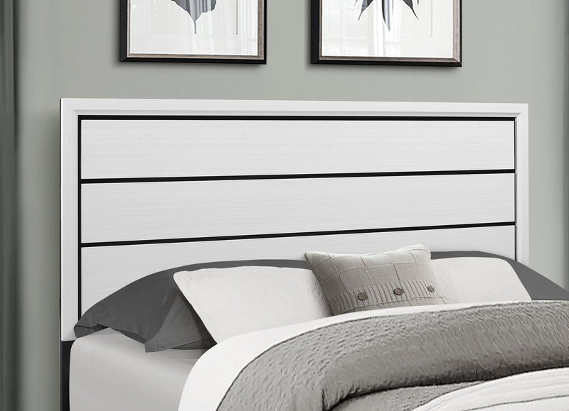 Kate Queen Bed - White