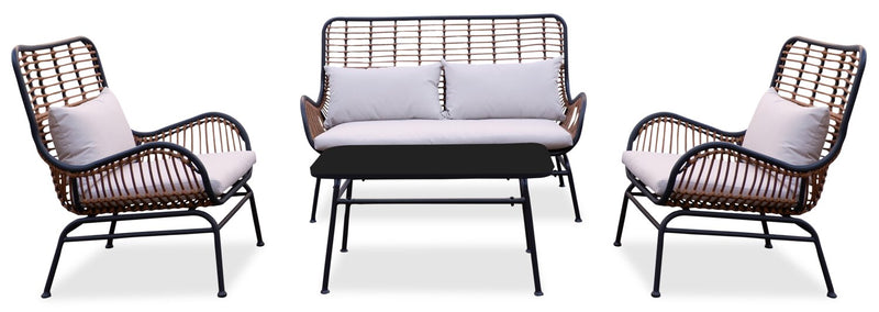 Maki 4-Piece Patio Conversation Set
