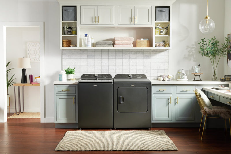 Whirlpool 7 Cu. Ft. Gas Dryer with Moisture Sensor - WGD6150PB