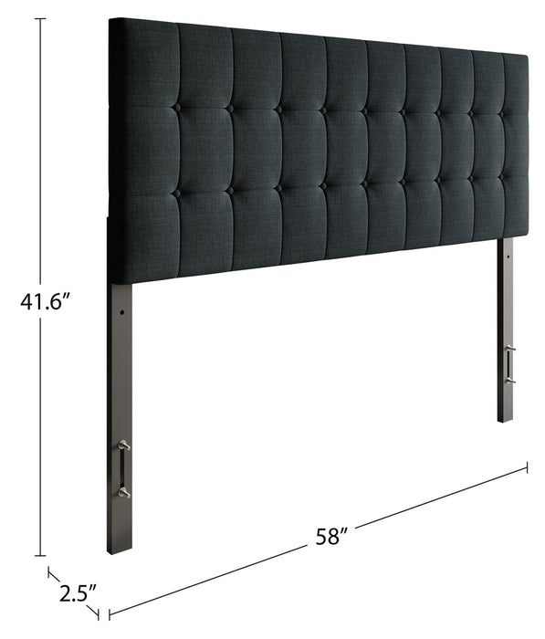 Ellis Full Headboard - Charcoal