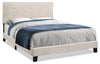 Tara Queen Bed - Beige