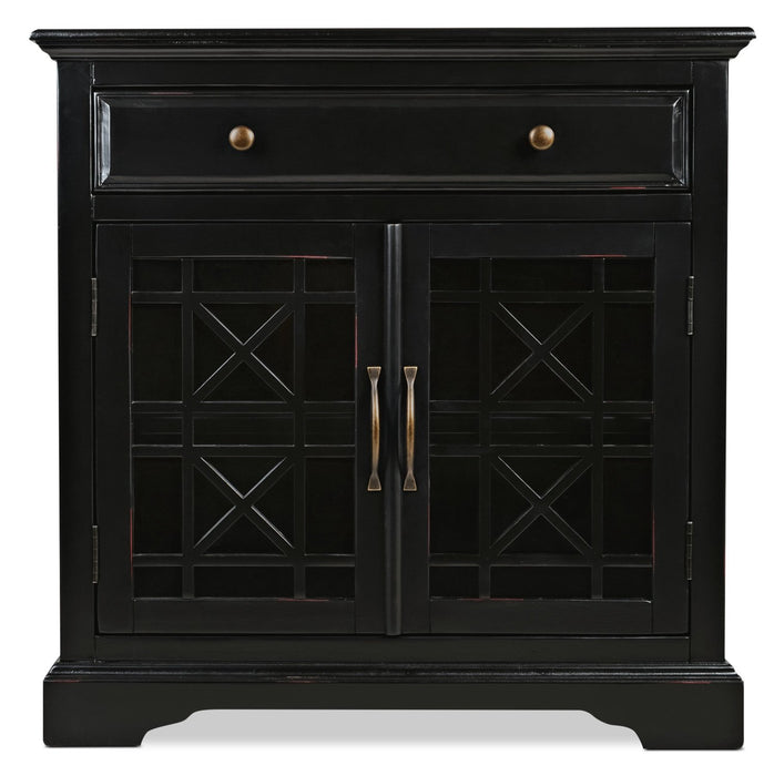 Marseille Accent Cabinet – Black