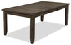 Talia Dining Table - Grey Brown