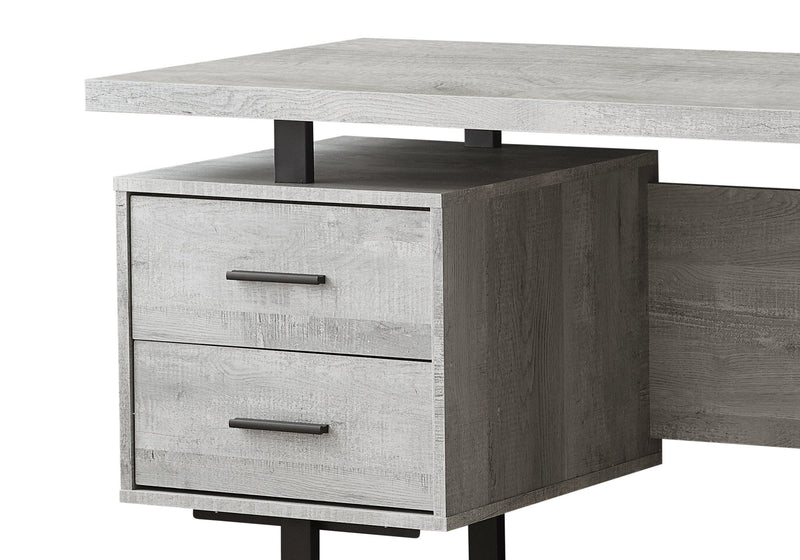 Teagan Reversible Desk – Light Grey 