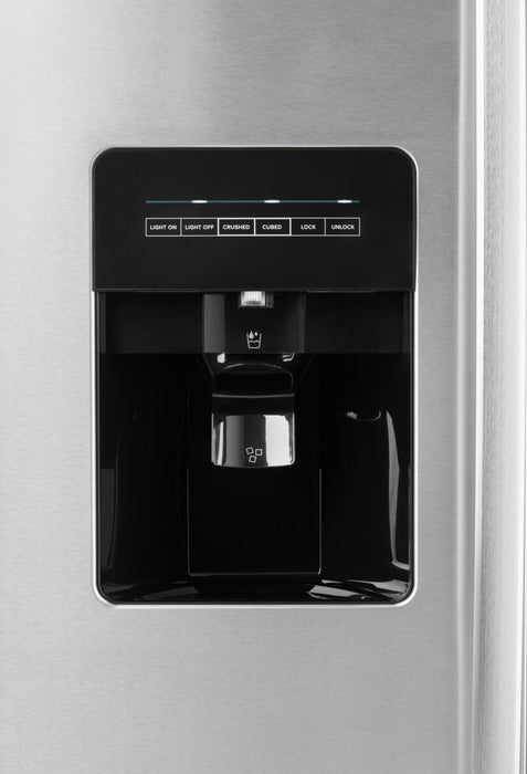 Amana 21 Cu. Ft. Side-By-Side Refrigerator with Dual Pad External Ice and Water Dispenser – ASI2175G