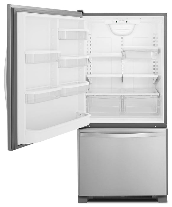 Whirlpool 19 Cu. Ft. Bottom-Mount Refrigerator – WRB329LFBM