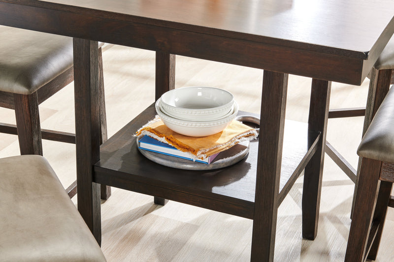 Tribeca 5-Piece Counter-Height Dining Package