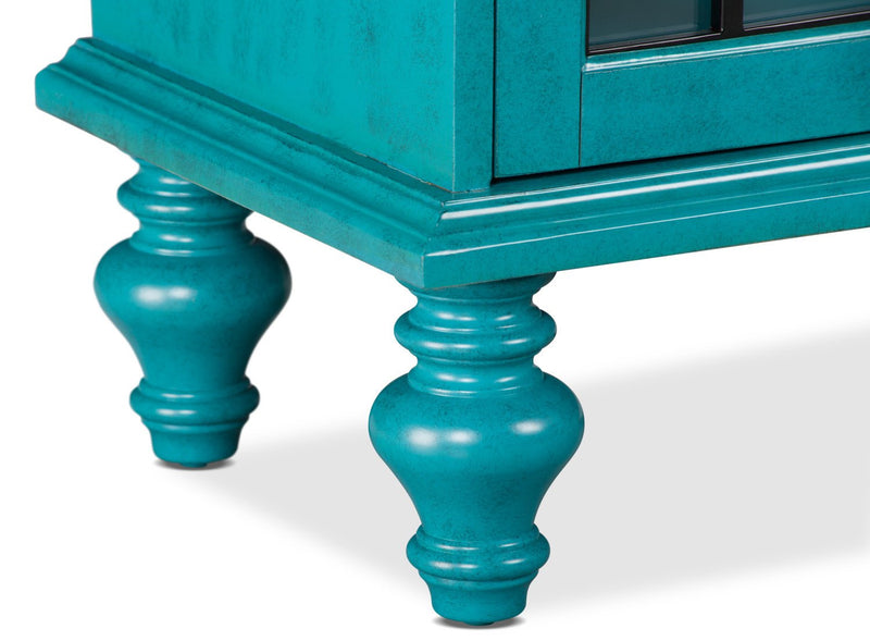 Rigolet Large Accent Cabinet – Blue