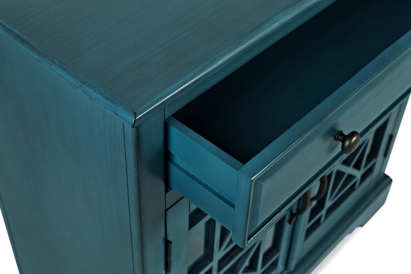 Marseille Accent Cabinet – Blue