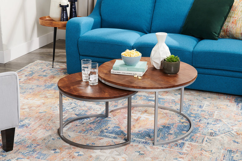 Veranasi Nesting Coffee Tables - Mango Wash