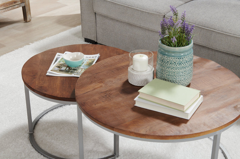 Veranasi Nesting Coffee Tables - Mango Wash