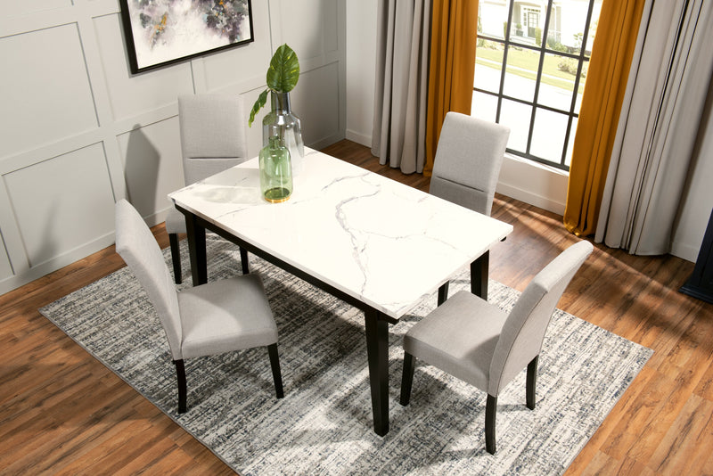 Verona 5-Piece Dining Package with Rectangular Dining Table