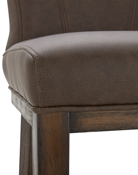 Quinn Bar Stool - Brown