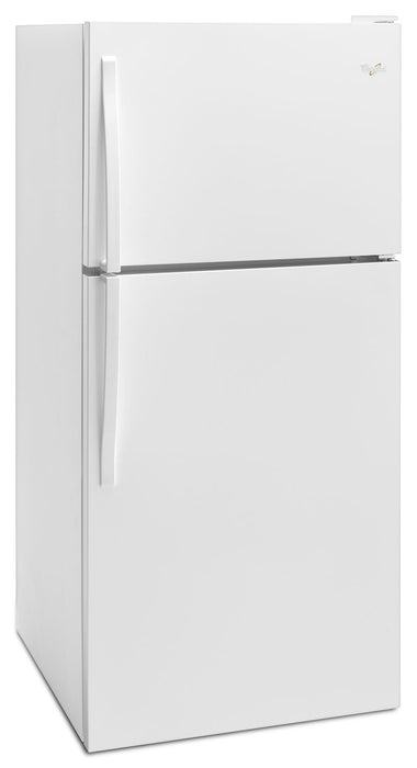 Whirlpool® 18.2 Cu. Ft. 30\" Wide-Top Freezer Refrigerator – White