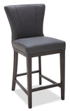 Quinn Counter-Height Stool - Grey