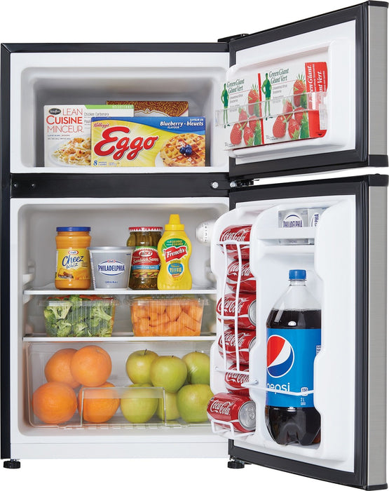 Danby 3.2 Cu. Ft. Compact Refrigerator with Freezer – DCR031B1BSLDD