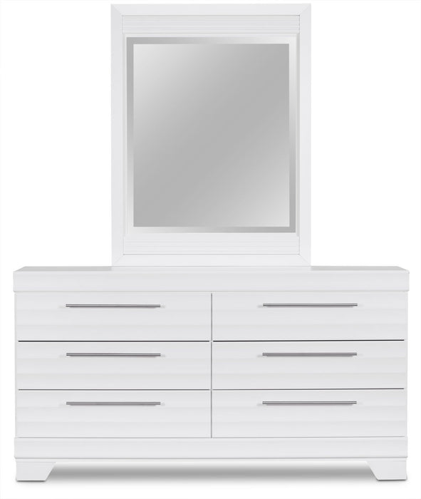 Olivia Mirror - White