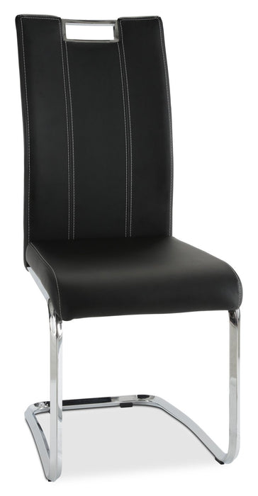 Tuxedo Dining Chair – Black