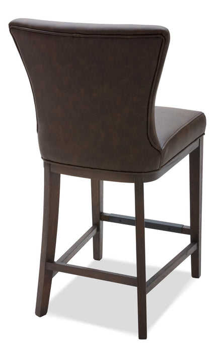 Quinn Counter-Height Stool - Brown