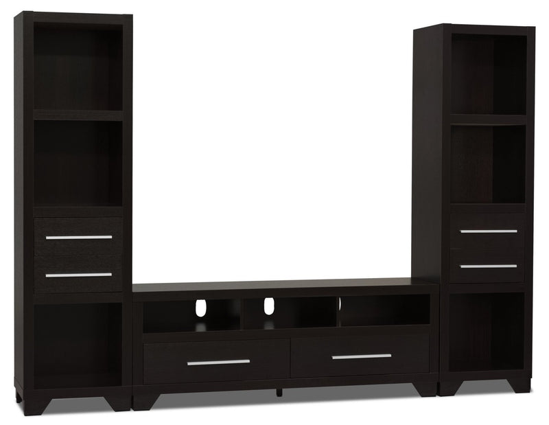 Glendale 3-Piece Entertainment Centre with 60\" TV Opening – Espresso