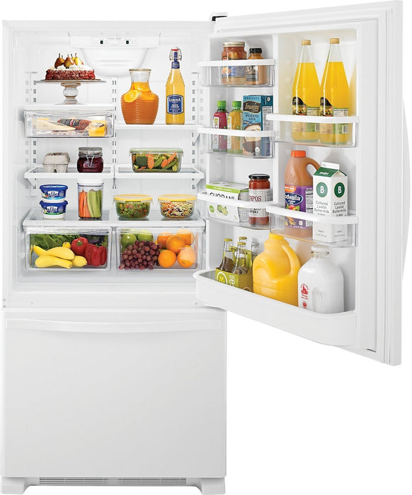 Whirlpool 19 Cu. Ft. Bottom-Freezer Refrigerator - WRB329DFBW