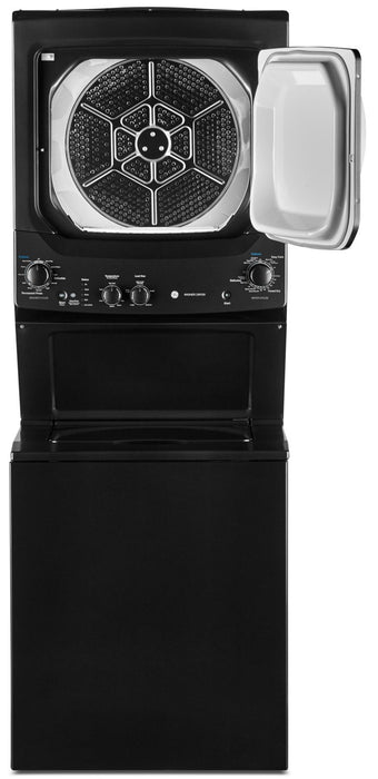 GE Unitized Spacemaker Washer and Electric Dryer Combination – GUD37ESMMDG