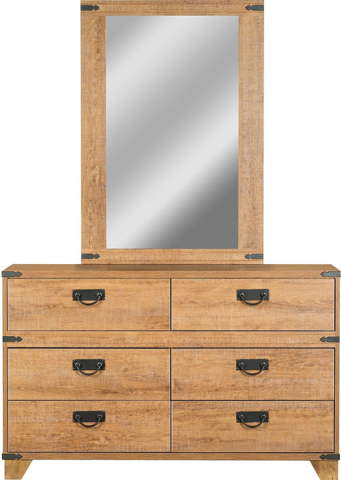 Driftwood 6-Drawer Dresser