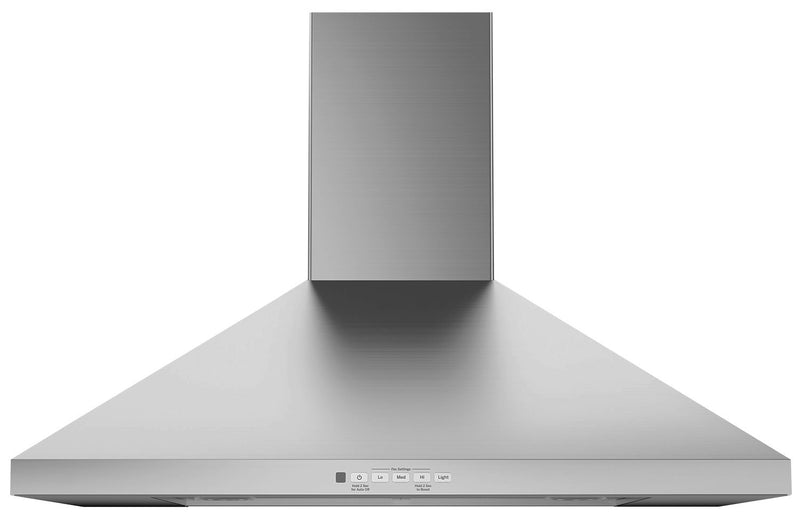 GE 30\" Wall-Mount Pyramid Chimney Range Hood – JVW5301SJSSC