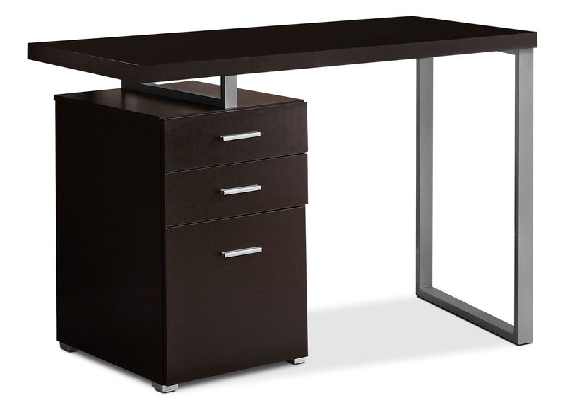 Rimini Computer Desk – Cappuccino