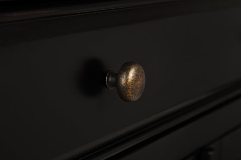 Marseille Accent Cabinet – Black