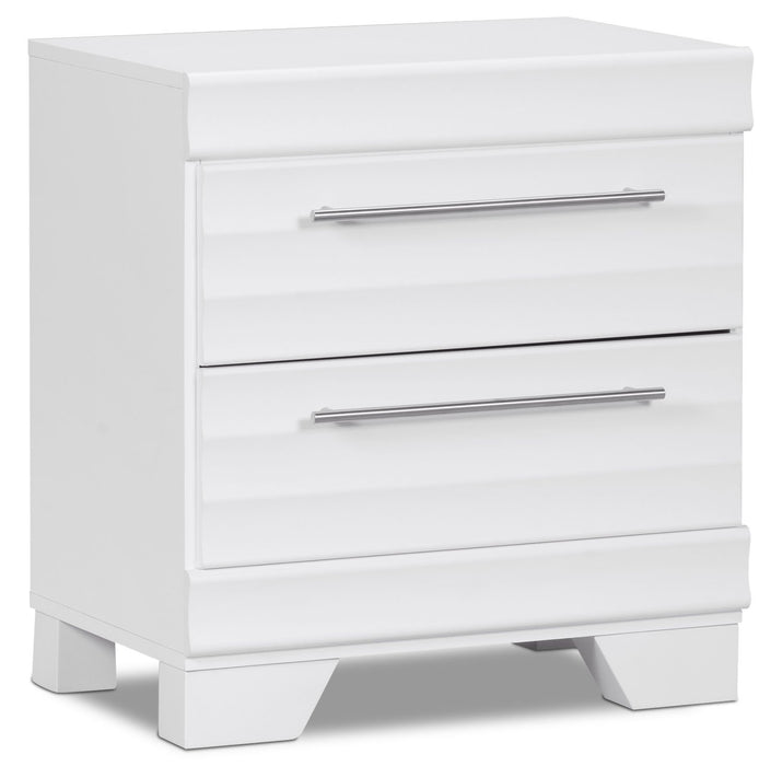 Olivia 6-Piece Queen Bedroom Package - White